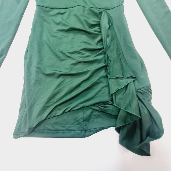 superdown Green Mini Dress - Picture 3 of 11